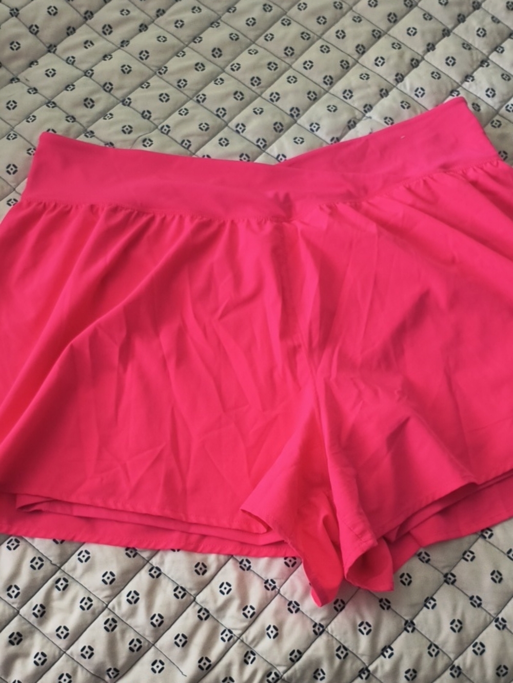 Maurices Hot Pink Crossover Shorts
